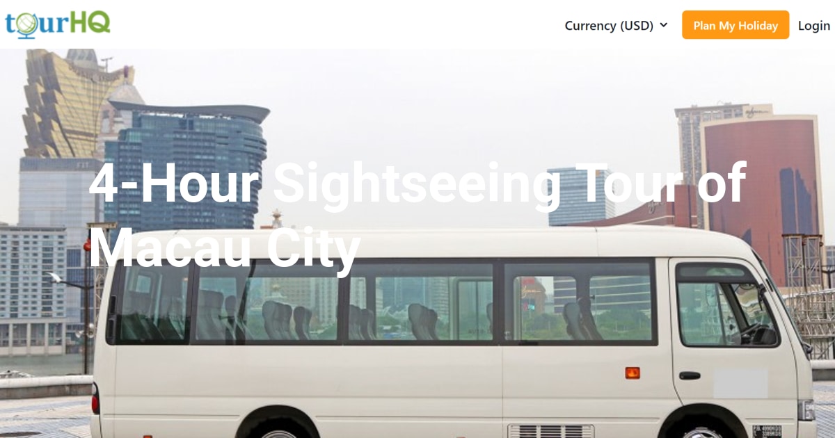 4 Hour Sightseeing Tour Of Macau City